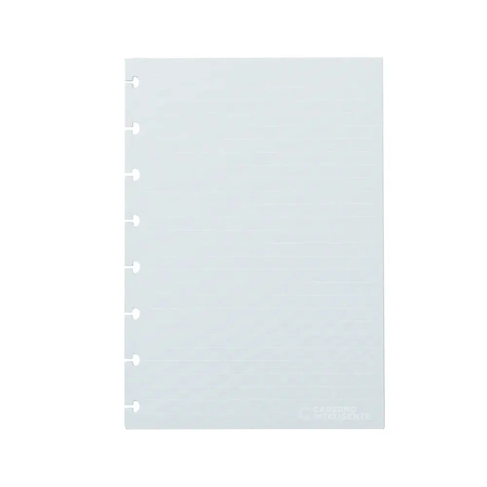 Refil Linhas Brancas Pautado Caderno Inteligente ®
