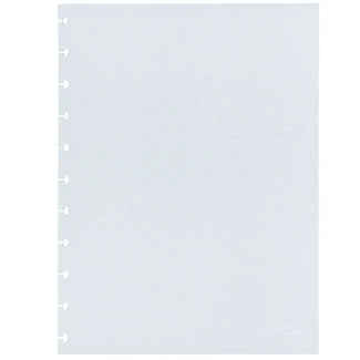 Refil Linhas Brancas Quadriculado Caderno Inteligente ®