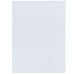 Refil Linhas Brancas Quadriculado Caderno Inteligente ®