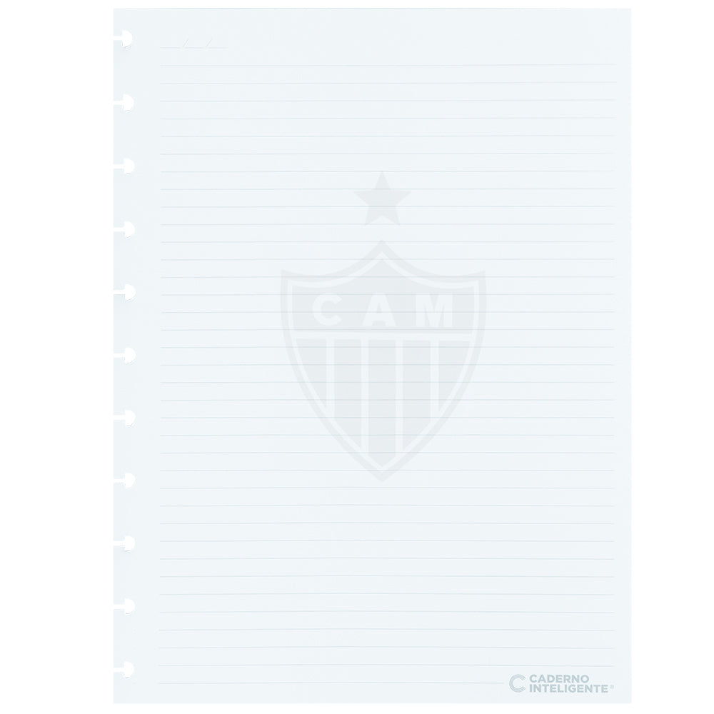 Refil Pautado Atlético Mineiro Caderno Inteligente ®
