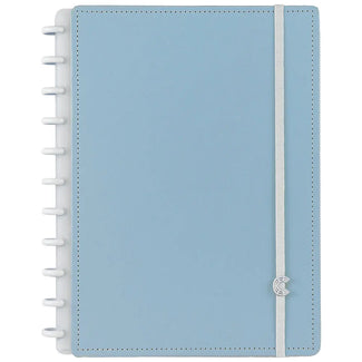 azul pastel Caderno