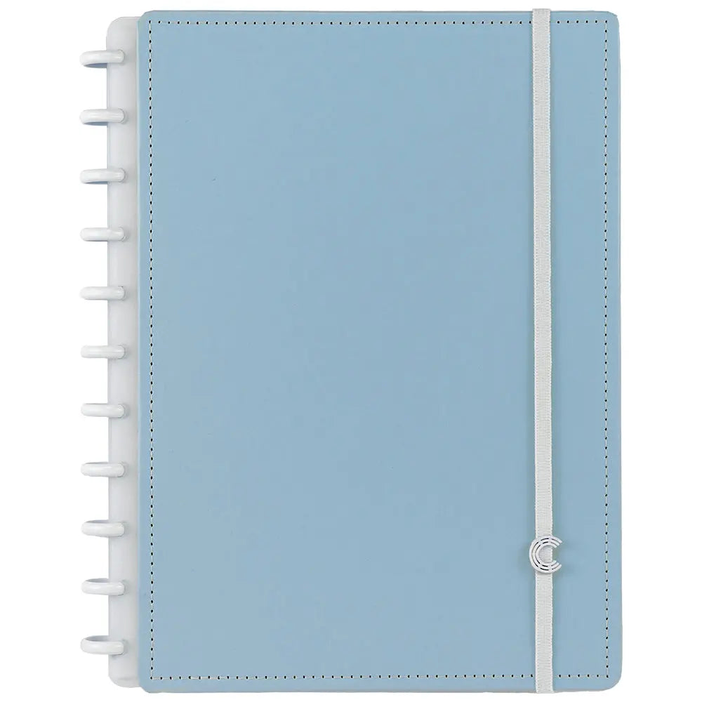 azul pastel Caderno