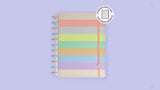 Caderno Arco-Íris - G+ Pastel - Linhas Brancas Special Edition Caderno