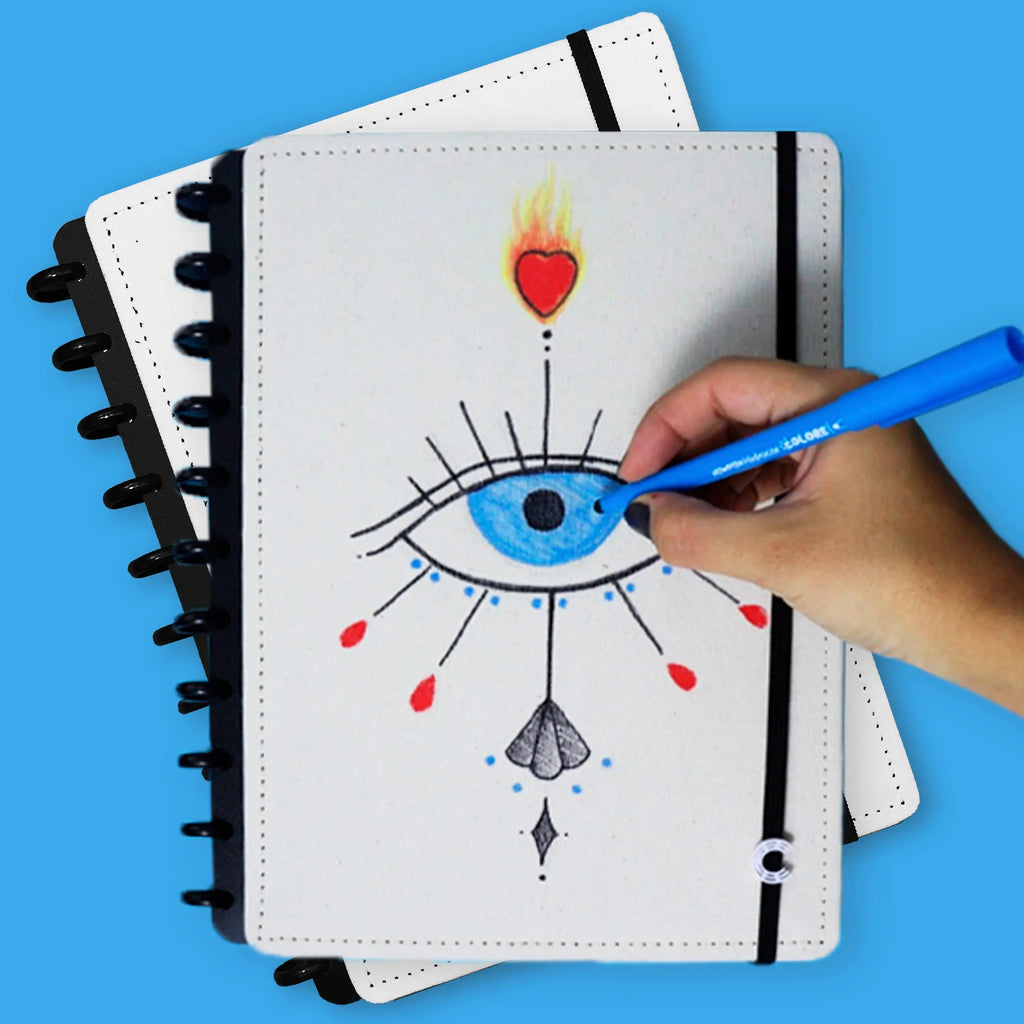 Caderno De Desenho A4 Personalizado - Tema Luluca