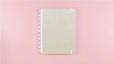 Caderno Let's Glitter Gold Caderno