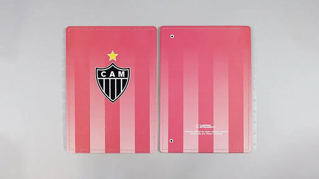 Capa e Contracapa Atlético Mineiro Rosa
