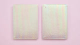 Capa e Contracapa Rosa Holográfico Caderno Inteligente ®