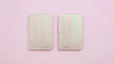 Capa e Contracapa Rosa Holográfico Caderno Inteligente ®