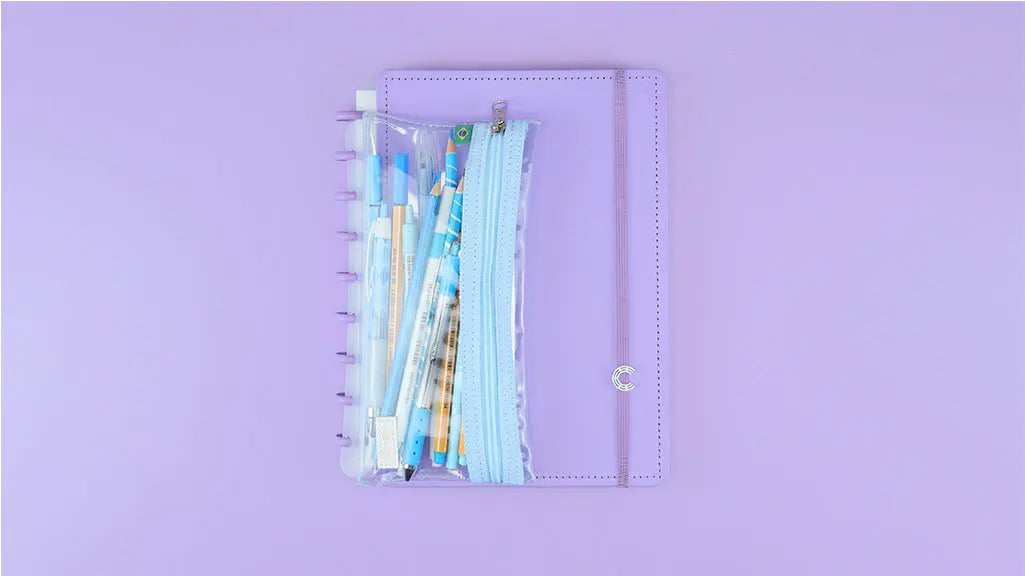 Estojo Inteligente Crystal Baby Blue Caderno Inteligente ®