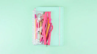 Estojo Inteligente Crystal Neon Pink Caderno Inteligente ®