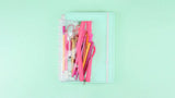 Estojo Inteligente Crystal Neon Pink Caderno Inteligente ®