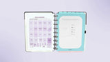 Planner grey glam - médio Caderno