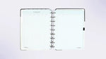 Planner grey glam - médio Caderno