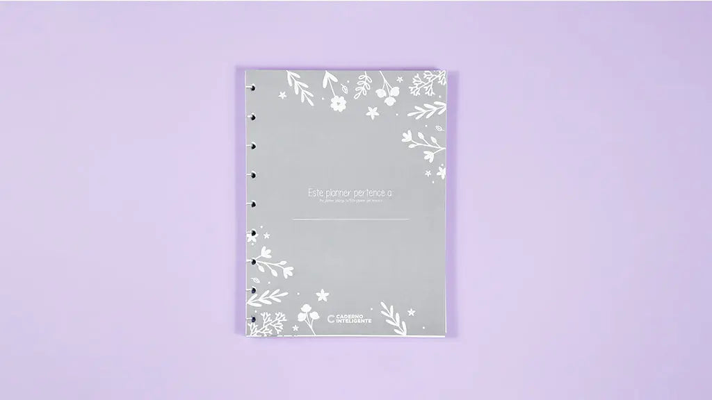 Refil Planner Inteligente Lilac Fields By @Sof.martinss